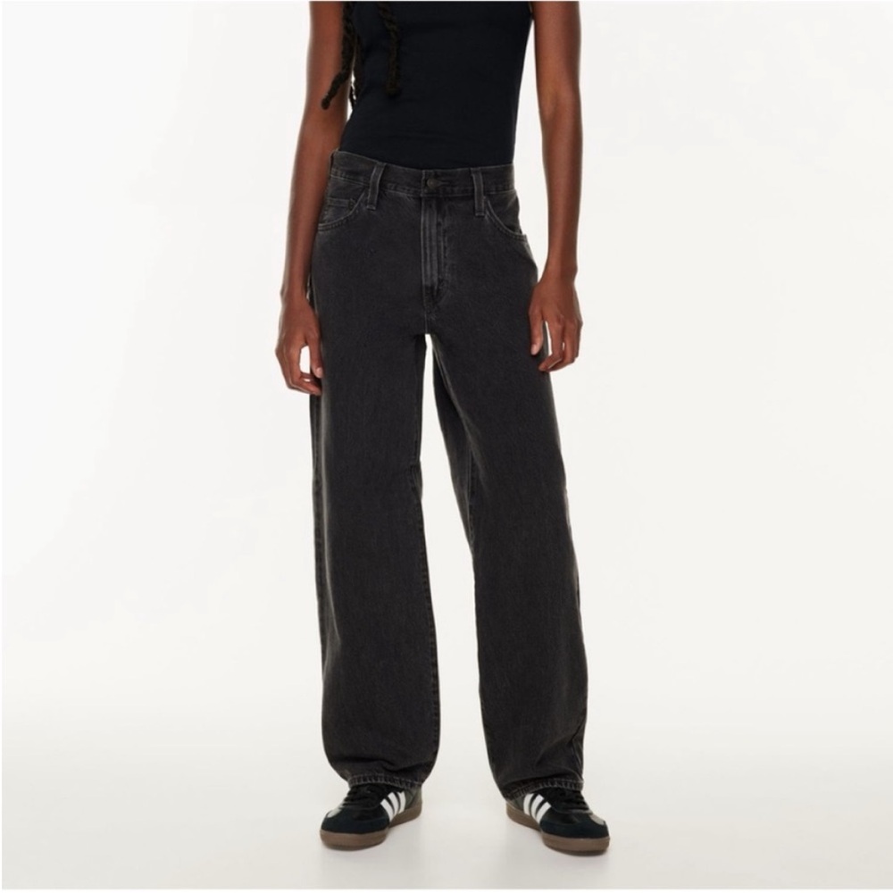 Levi's Premium Baggy Dad Black Jeans Sz30